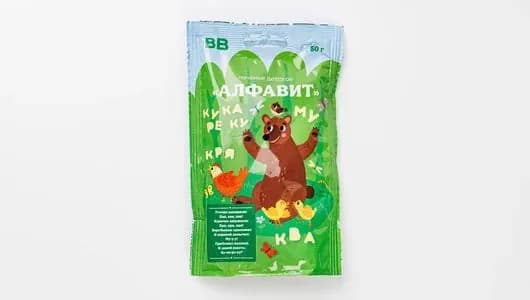 Печенье детское "Алфавит" 50 г