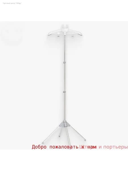Вешалка напольная 160х50 см светло-серый