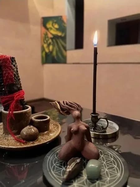 Свечи ритуальные, черные из пчелиного воска 5шт.