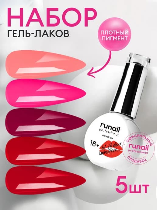 Набор гель лаков для ногтей