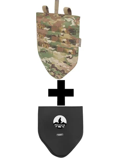 Напашник ЗП-2 с баллистическим пакетом (СВМПЭ Бр1, С2) (ССО), Мультикам