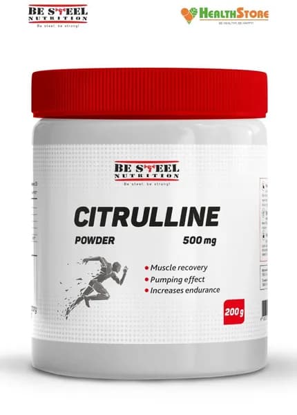 Цитруллин Be Steel Nutrition Citrulline Powder 200г (натуральный)