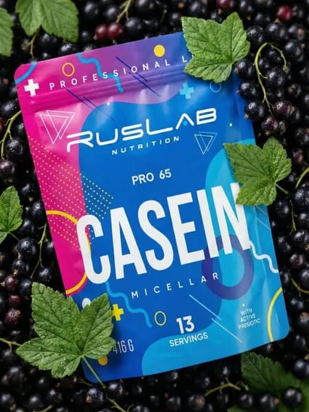 Казеиновый протеин CASEIN PRO 65 (416 гр),черная смородина