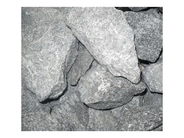 Камни для саун, колотый габбро-диабаз, 120мм, 20кг, серый