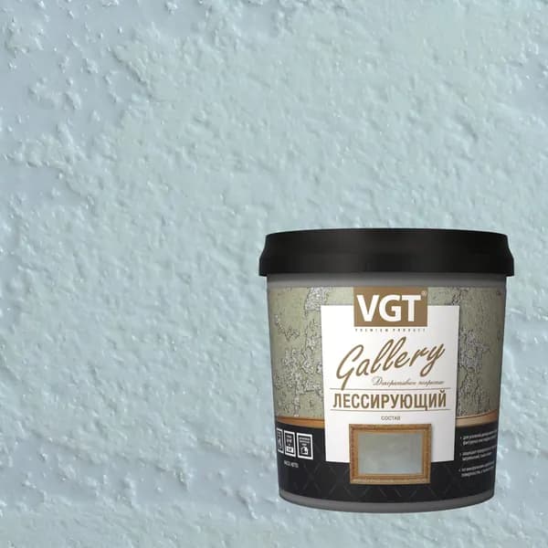 Состав лессирующий декоративный VGT Gallery (2,2кг) прозрачный