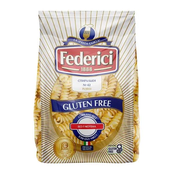 Макароны без глютена Federici Fusilli 400г