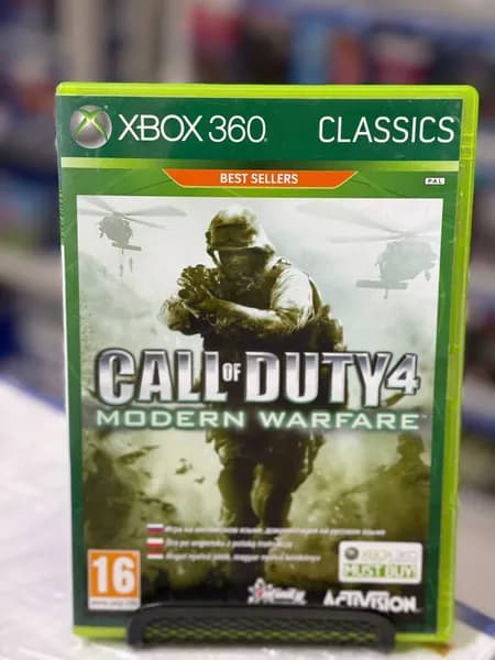 Игра Игра Call of Duty 4: Modern Warfare (XBox 360