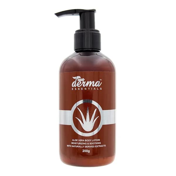 LUSTER True Derma Essentials Aloe Vera Body Lotion Увлажняющий и успокаивающий лосьон для тела с экстрактом Алоэ Вера 200мл