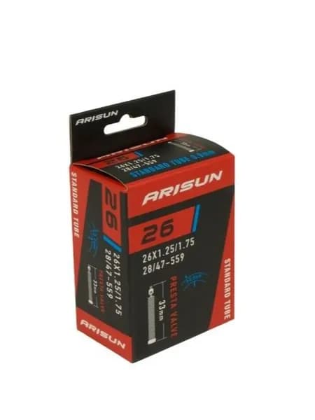 Камера ARISUN 26x1.25/1.75 (28/47-559) FV 33мм, 0.9мм, бутил