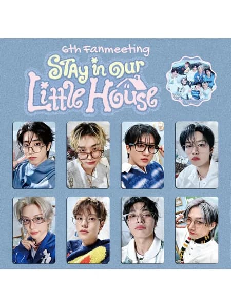 Фотокарточки Stray Kids STAY in our Little House Коллекционные карты Подарок для фаната K-pop SKZ карточки