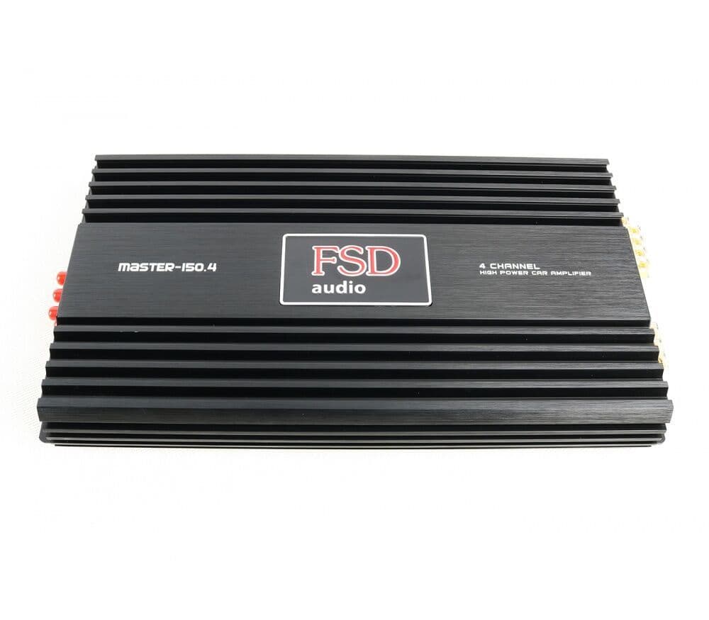 Усилитель звука для колонок FSD AUDIO MASTER 150.4, автомобильный, 4-канальный, в машину