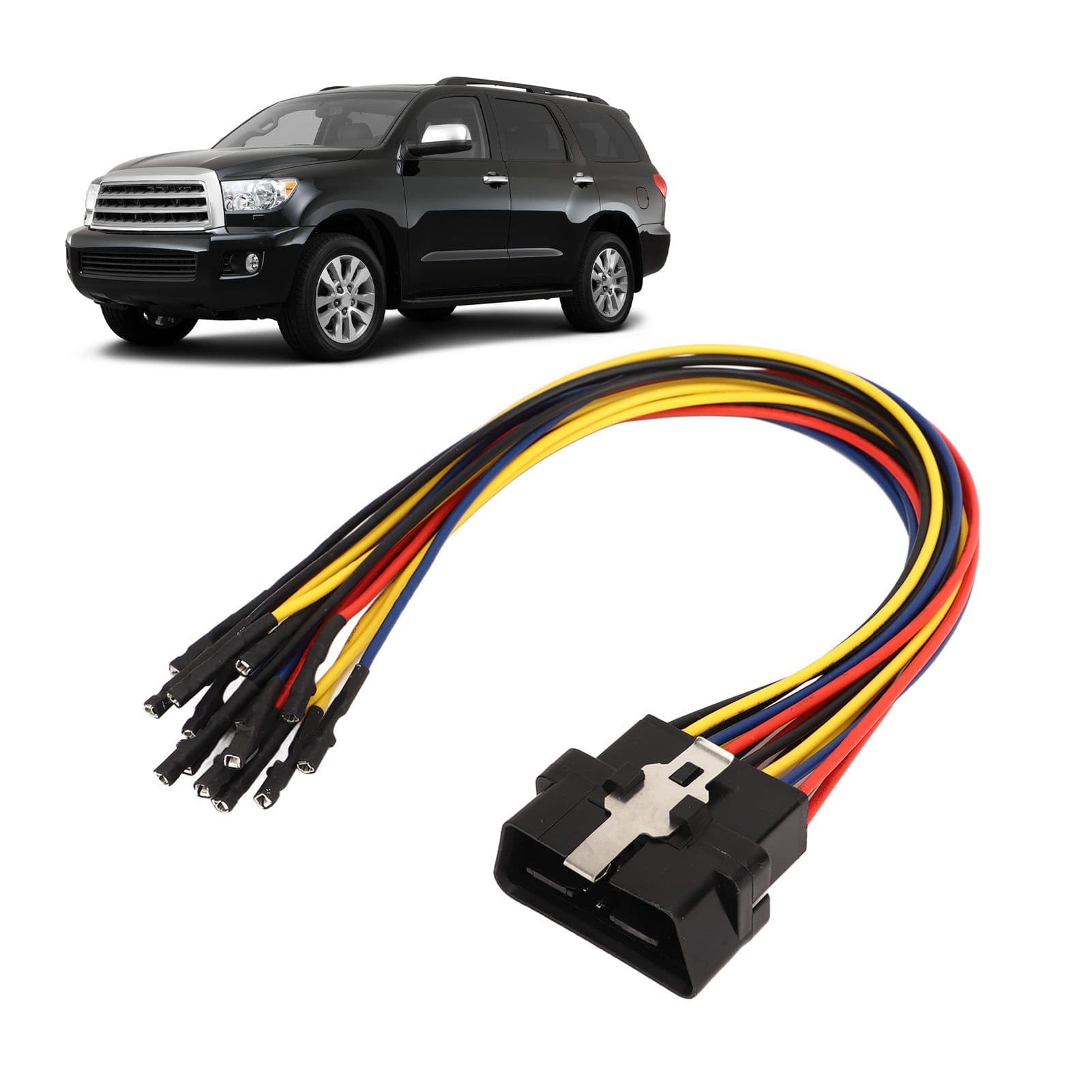 OBD2 Male Connector Cable, удобный и простой в использовании, для обнаружения неисправностей