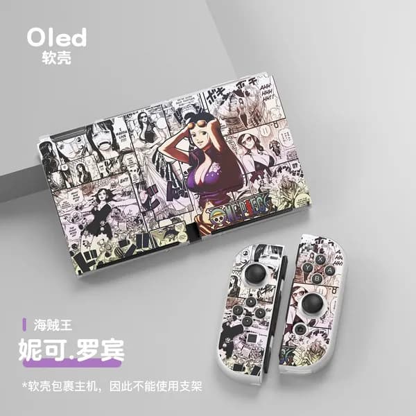Чехол для One Piece Switch OLED матовый защитный Lite мягкий корпус
