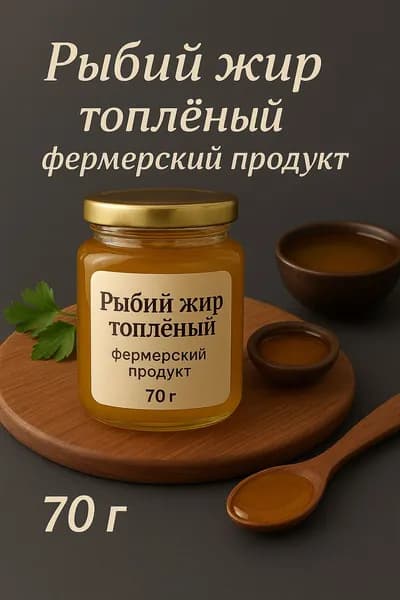 Рыбий жир топленый