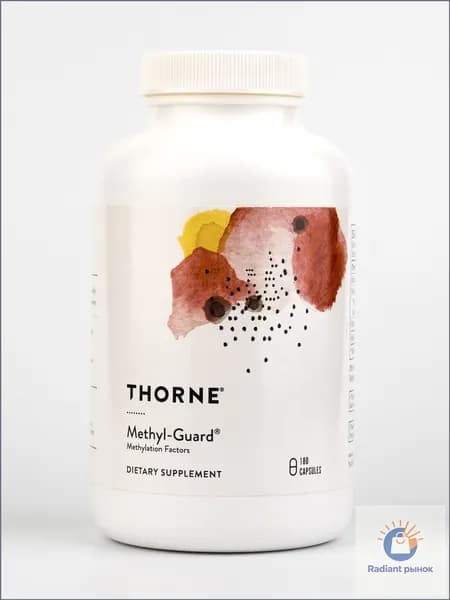 Метил-Гард, Комплекс витаминов группы В, Methyl-Guard, Thorne Research, 180 капсул