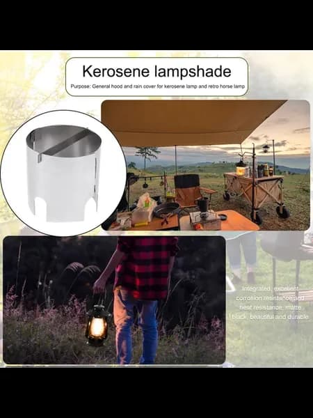 Фильтр для керосиновой лампы из нержавейки, колпак