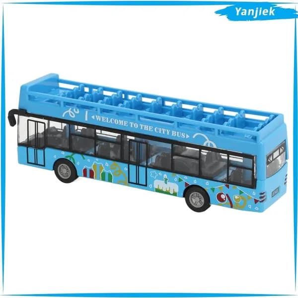 Игрушечный автобус из сплава