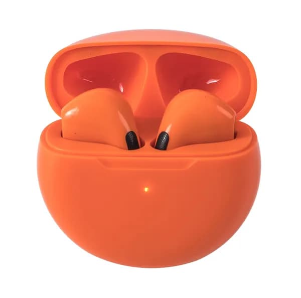 Наушники беспроводные с микрофоном 1More PistonBuds Pro, Bluetooth, USB Type-C, оранжевый