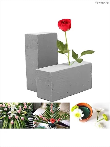 Флористическая губка, губка для цветов, 23*11*7 см, 1шт