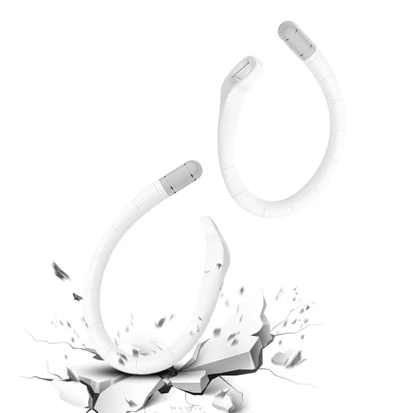Силиконовые крепления для Samsung Galaxy Buds 4 Pro и Buds 4 белого цвета