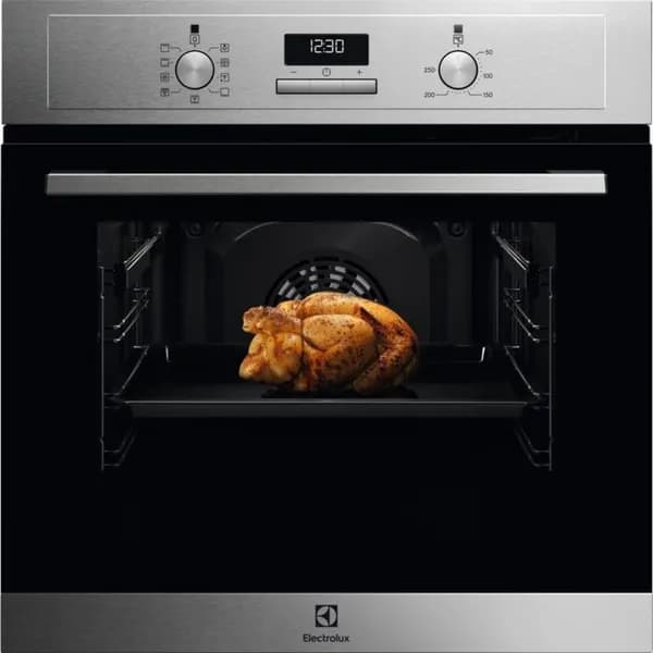 Электрический духовой шкаф Electrolux EOF3H50BX, 60 см, серебристый