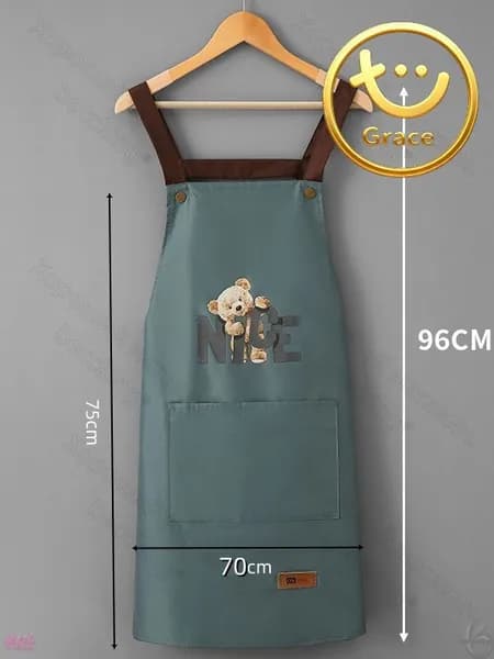 (1 шт)Фартук для повара женский beccking 70*75cm
