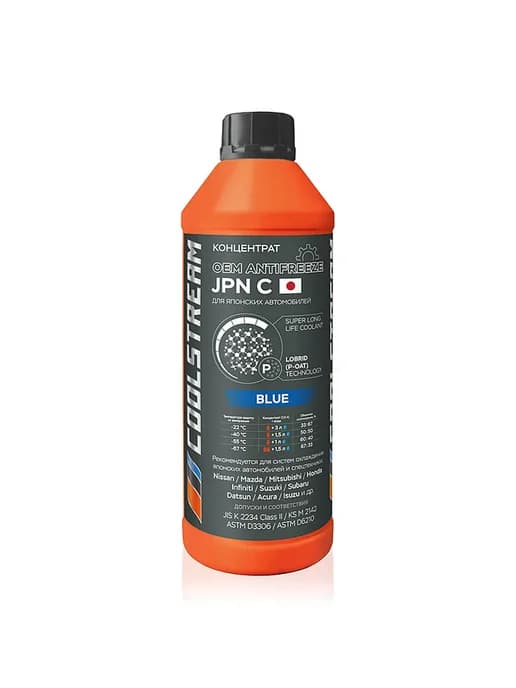 Антифриз JPN Blue 1,5 л синий концентрат