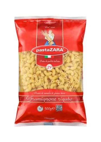 Pasta Zara Макаронные изделия №27 Рожки, 500г
