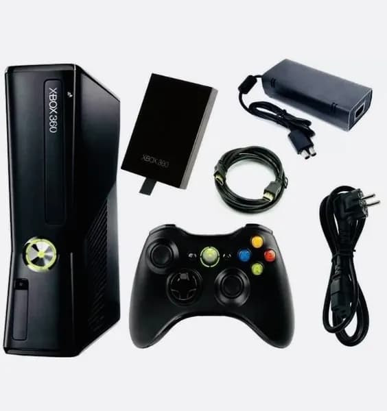 Игровая приставка Xbox 360 S 250 ГБ HDD, черный