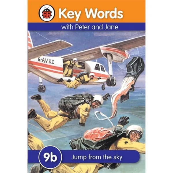 Key Words 9b Jump from the Sky адаптированная книга для чтения на английском языке для детей