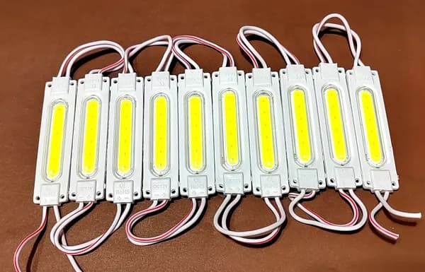 Модуль подсветки LED 1 COB 12В 6 500К, белый в комплекте 10 шт.