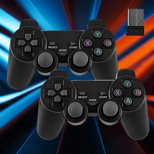 Беспроводная игровая приставка M8 для телевизора с поддержкой эмуляторов PS1, MAME и других, 128 ГБ
