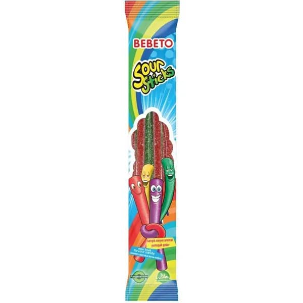 Мармелад Bebeto Sour Sticks Тутти-фрутти 35 г