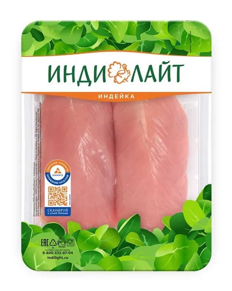 Филе грудки индейки Индилайт малое охлажденное, 500г