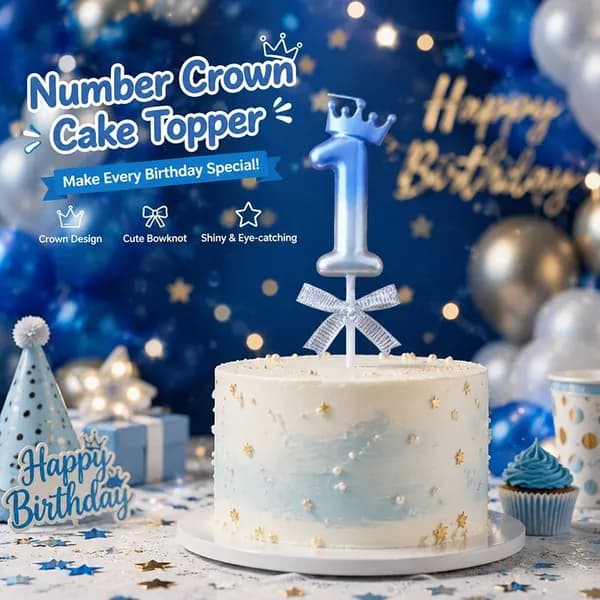 Свечи для торта цифра 9