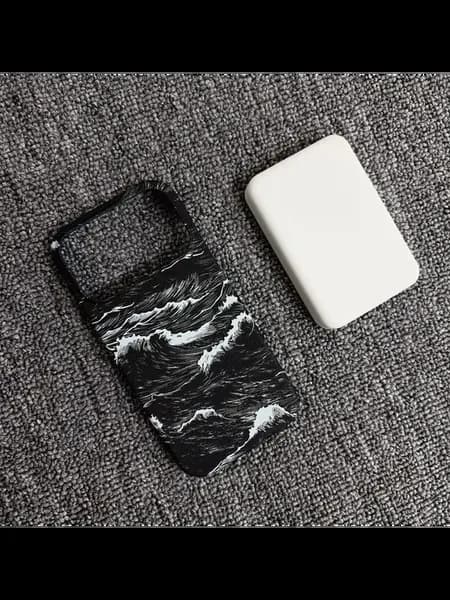 Чехол на iPhone 15 Pro Max, черный, Color 02