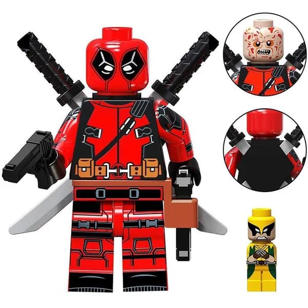 Фигурка Marvel, Дедпул (Deadpool), конструктор