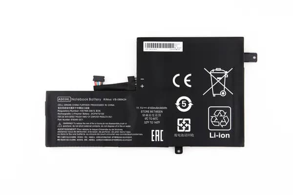 Аккумулятор для HP Chromebook 11 G5 OEM (11.1V 3980mAh) p/n: AS03XL 918669-855