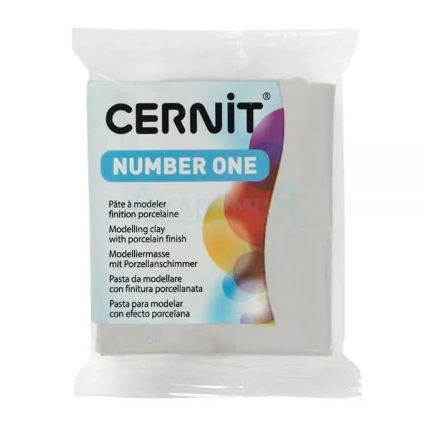 Полимерная глина Cernit Number One 150 цвет серый 56 гр.