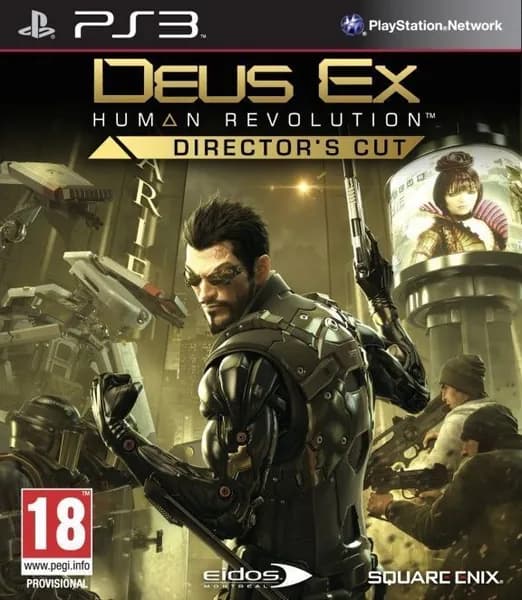 Игра Deus Ex Human Revolution Directors Cut PS3 Диск на PlayStation 3