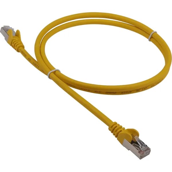 Патч корд LANMASTER LSZH FTP кат.5e, 1.5 м, желтый (LAN-PC45/S5E-1.5-YL)