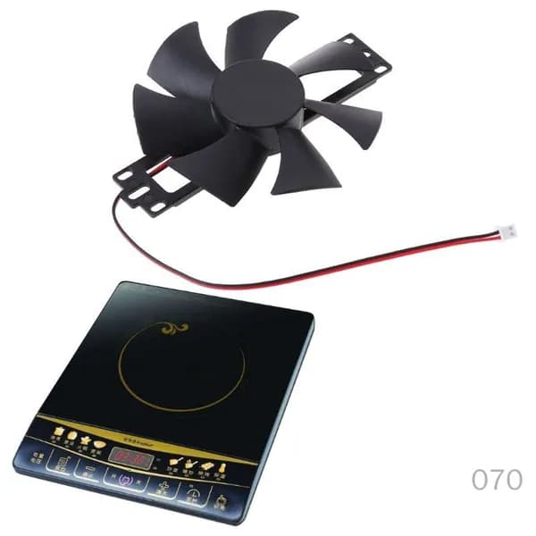 Вентилятор 12V/18V для индукционной плиты и очистителя воздуха
