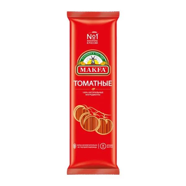 Спагетти Makfa томатные 500г