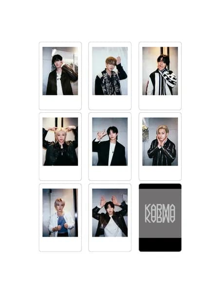 StrayKids DO IT FANS карточки 8 шт полный комплект коллекционные карты Stray Kids, лимитированная серия