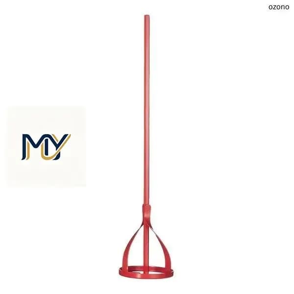 Миксер-насадка (венчик) для красок и клеев Hesler 80x400 мм хвостовик шестигранный