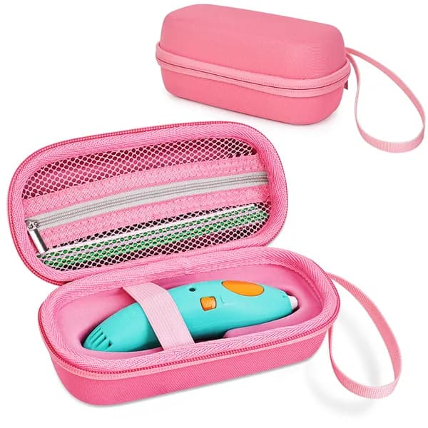 Чехол для 3D-ручки 3Doodler Start+ Essentials (2024) из эва, водонепроницаемый, розовый