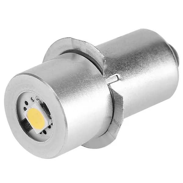 1W P13.5S Светодиодная лампа для фонарика, 100-110LM 2700-7000K Запасная фонарика Лампа аварийного освещения (6V)