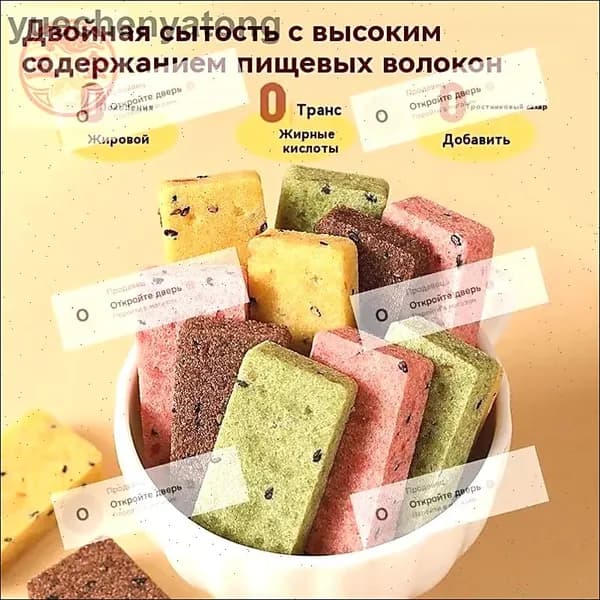 Батончик для замены питания Protein Bar (6 коробки с разными вкусами)1