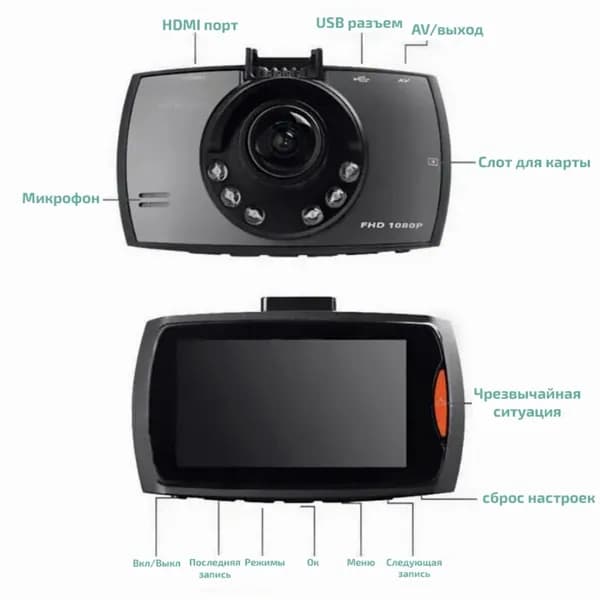 Видеорегистратор Advanced Portable Car Camcorder