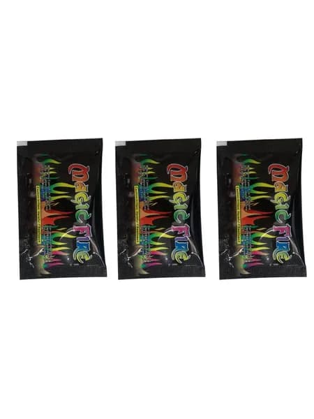 Пакеты для цветного пламени Mystical Fire Plus, 3 шт, Для костра и камина, Радужные огни